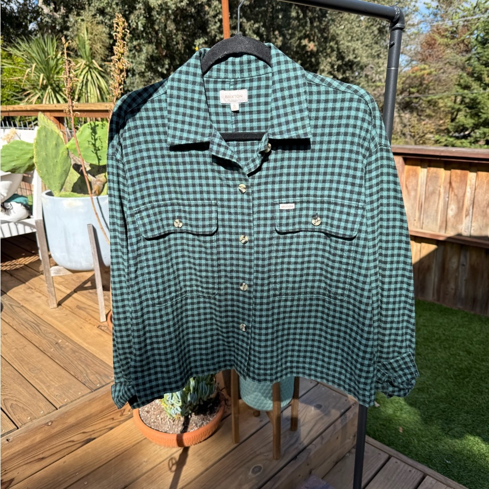 Brixton women’s flannel size small